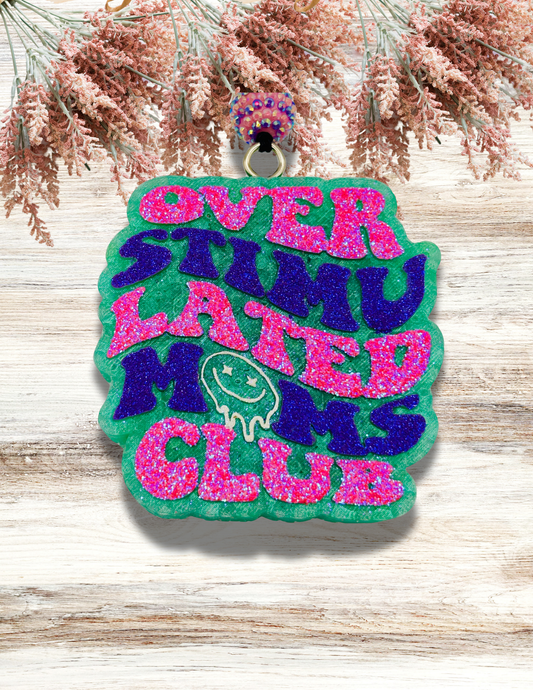 Freshie Overstimulated Mom Club Pink & Purple