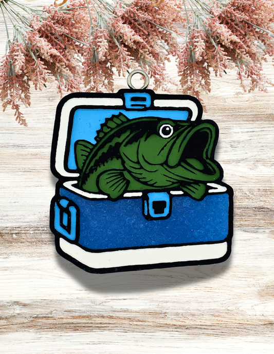 Freshie Bass in Chest Blue White