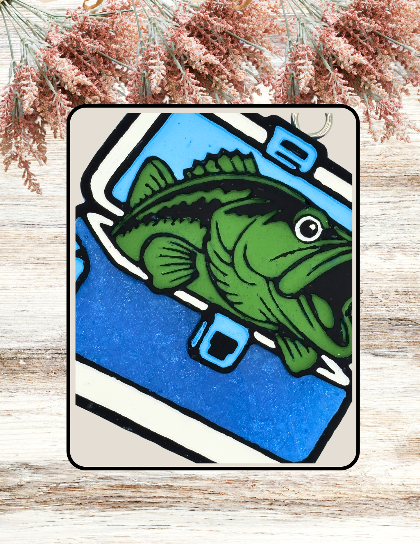 Freshie Bass in Chest Blue White