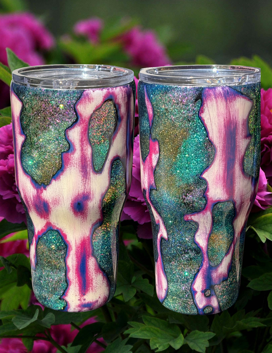 Tumbler Distressed Geode 30 oz
