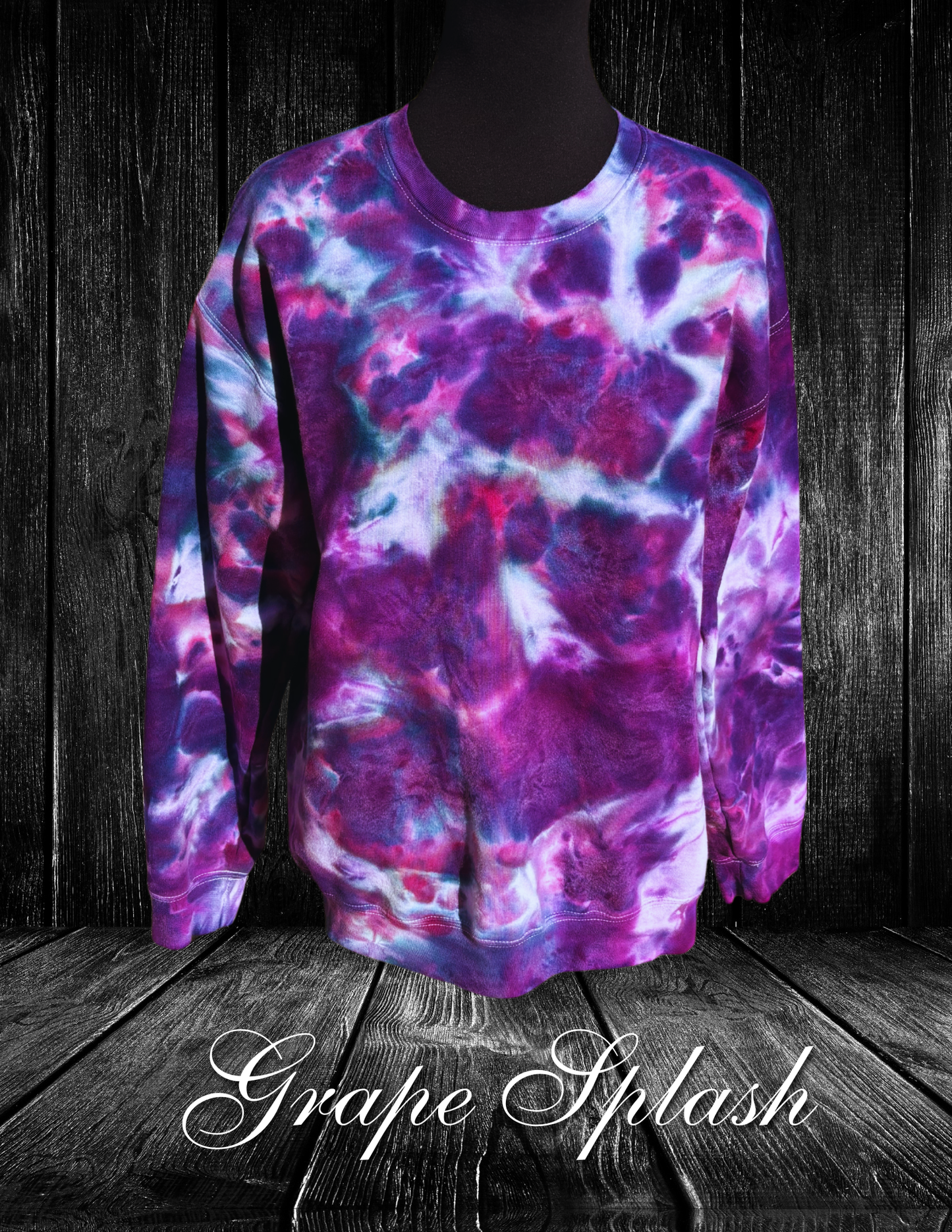 M-Grape Splash Sweatshirt