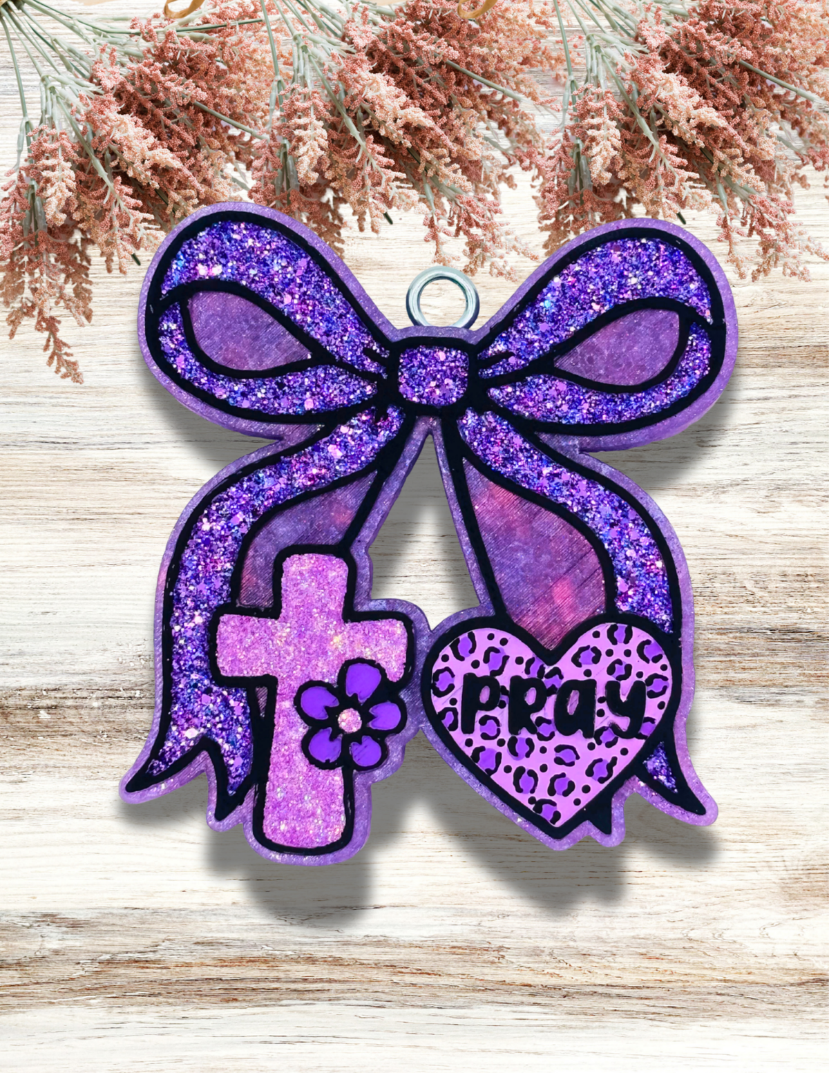 Freshie Pray Cross Bow Purple
