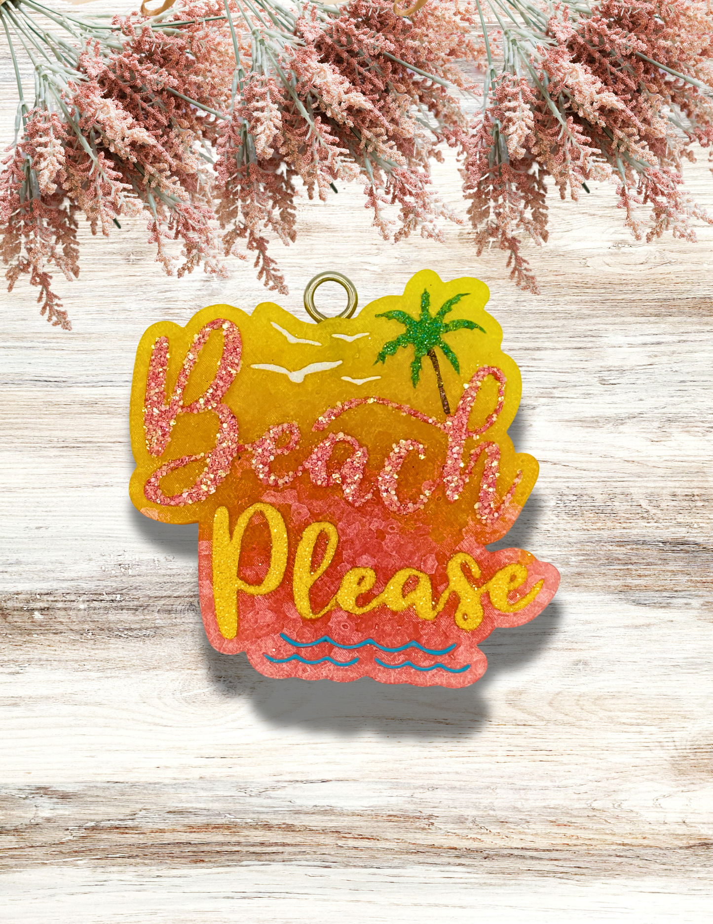 Freshie Beach Please Coral Yellow