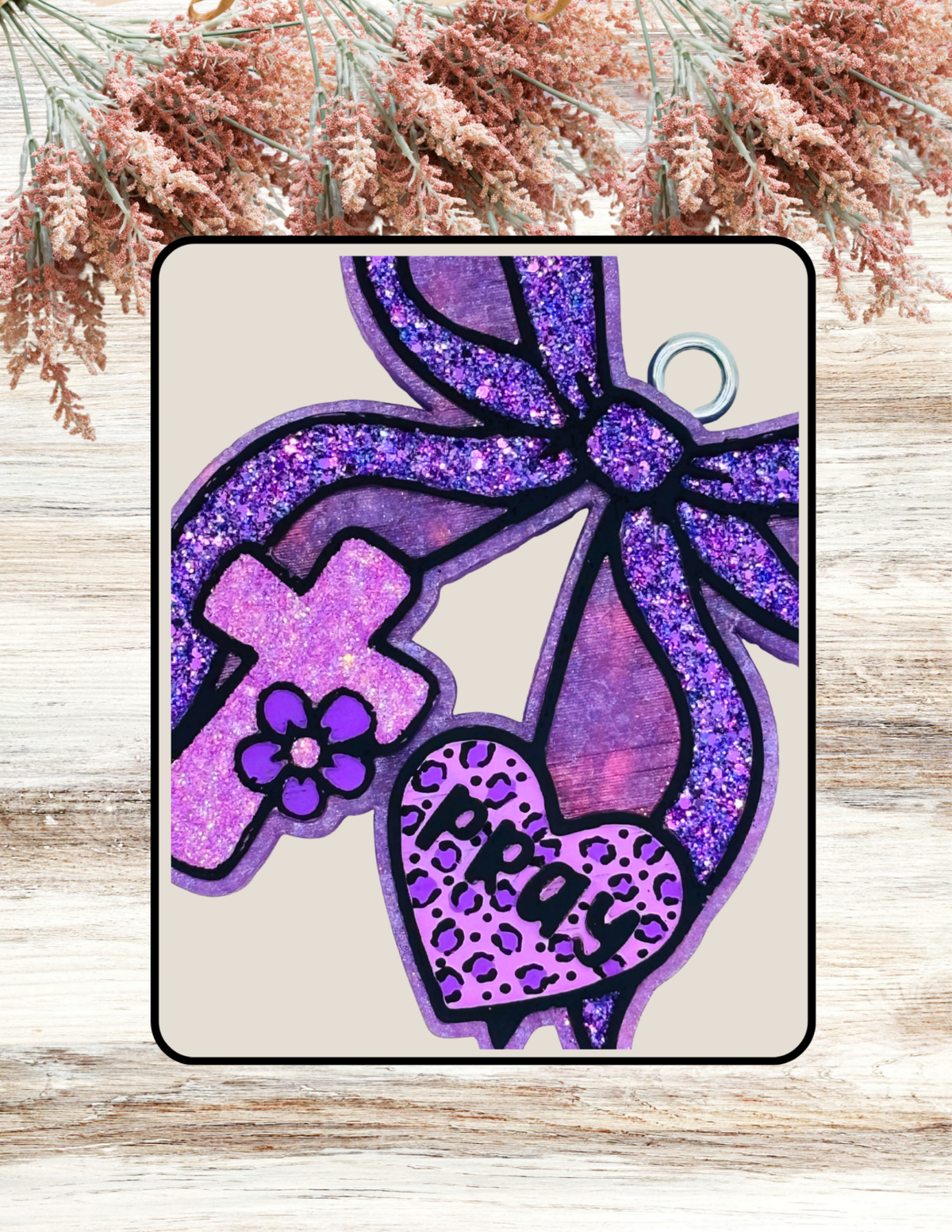 Freshie Pray Cross Bow Purple