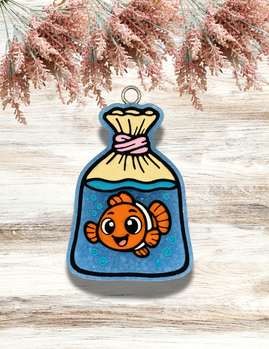 Freshie Fair Clown Fish Orange White