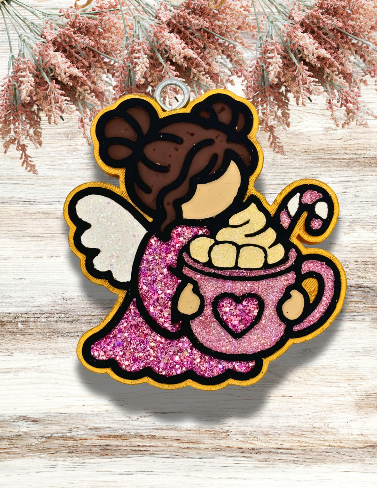 Freshie Angel Hot Cocoa Rose Gold