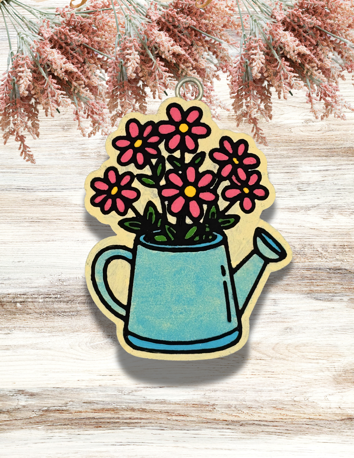 Freshie Flower Watering Can Blue Coral