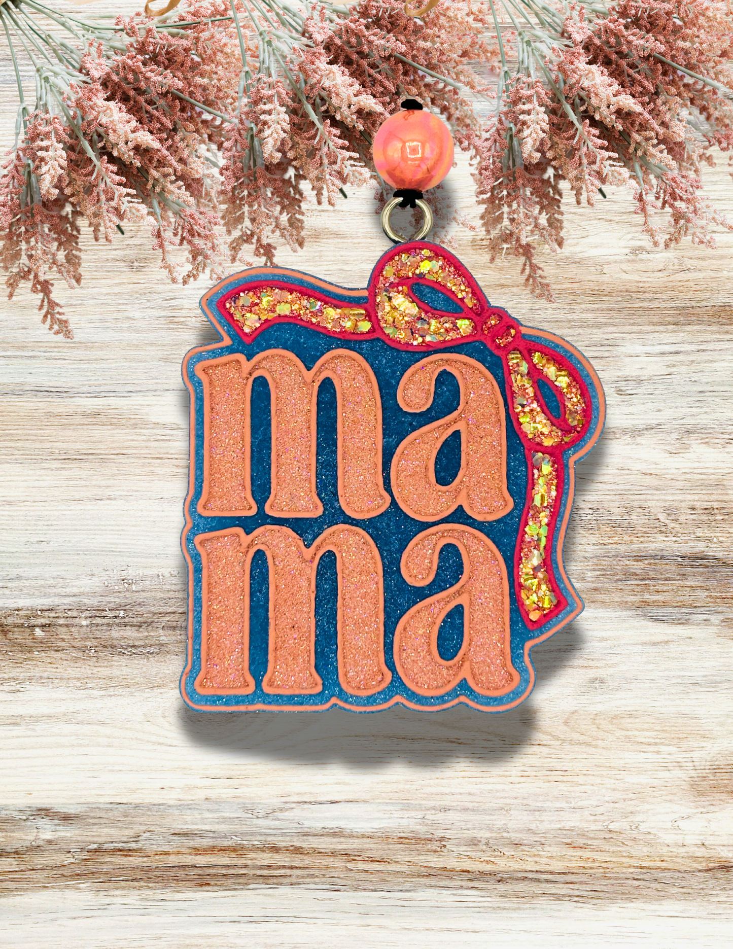 Freshie Mama With Bow Coral