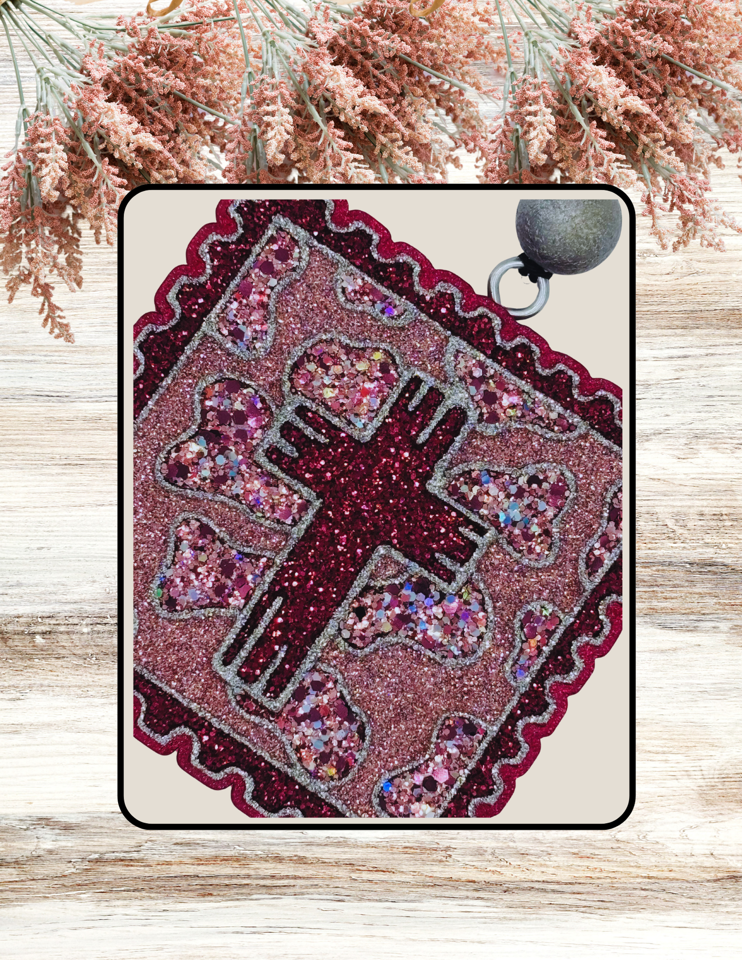 Freshie Cross Camo Stamp Maroon