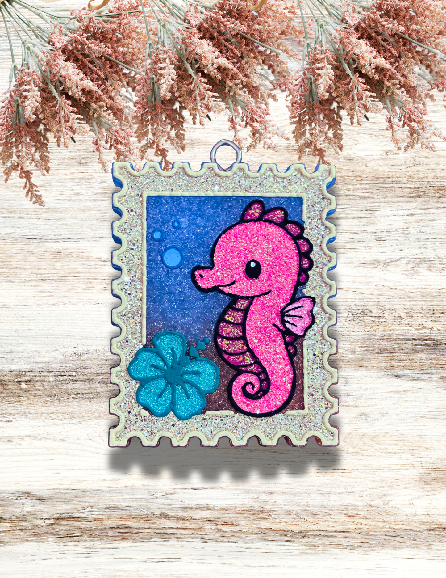 Freshie Seahorse Stamp Pink