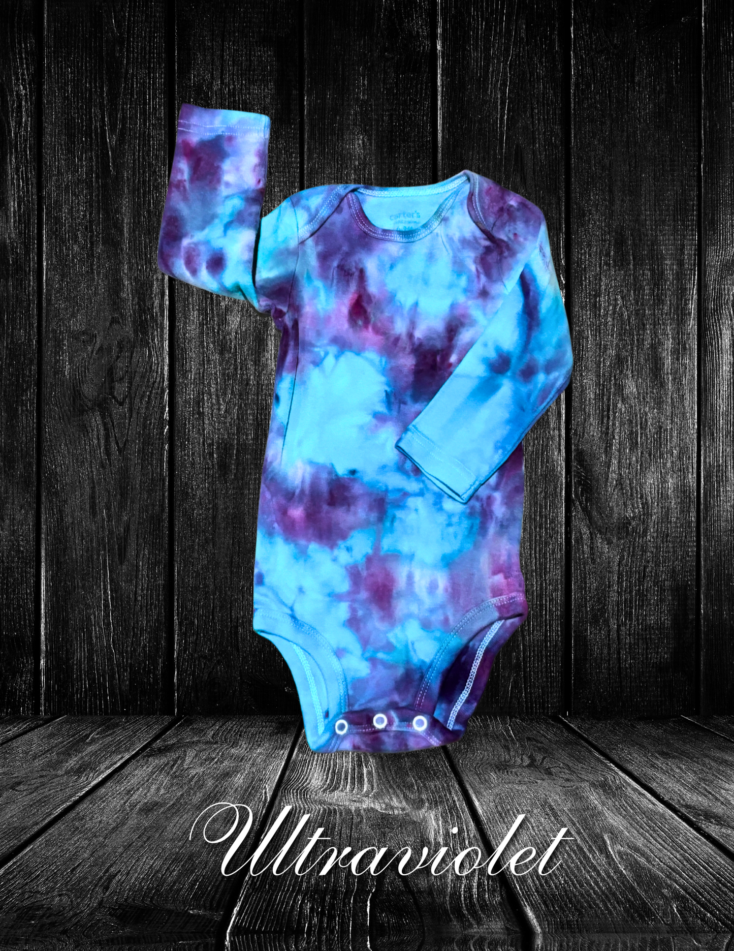 6-9mo Ultraviolet Infant LS Onesie