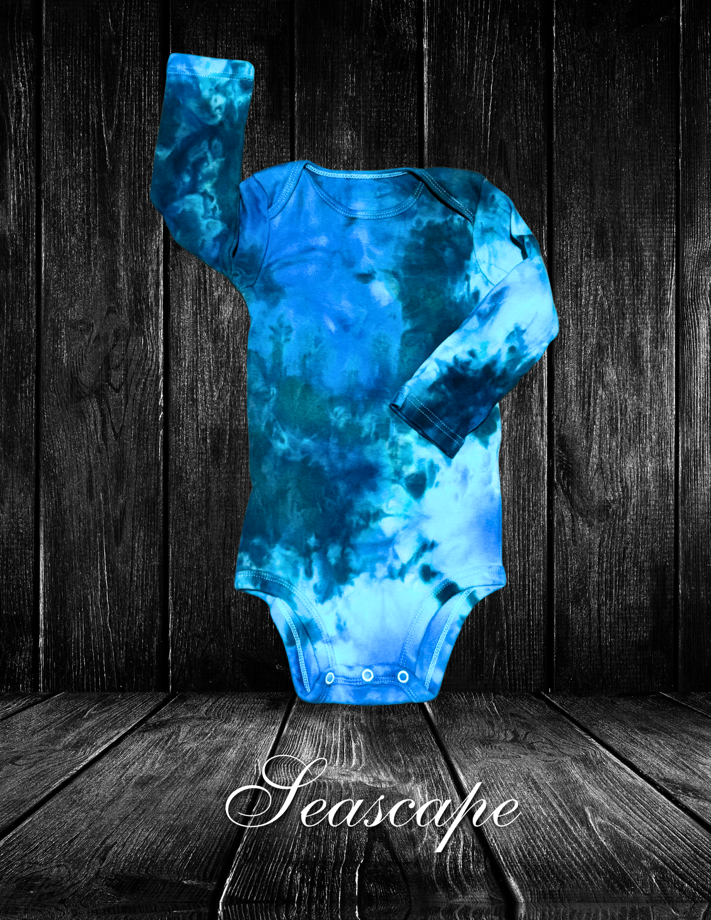 12-18mo Seascape Infant LS Onesie